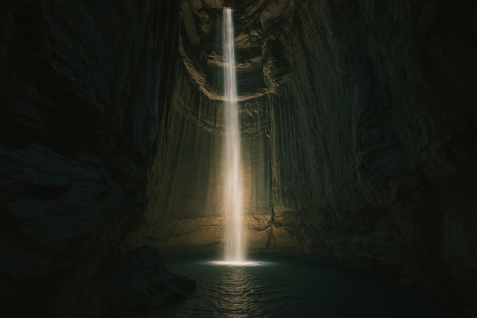 Ruby Falls,
