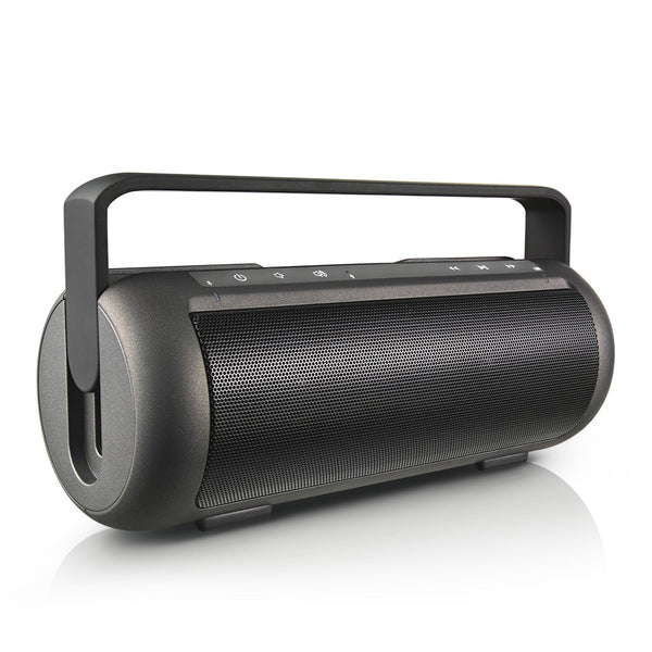 iRola Wireless Speaker Powerful Dual Subwoofer Stereo Bass Noise Cancelling w/Mic Aux-in for Camping Party