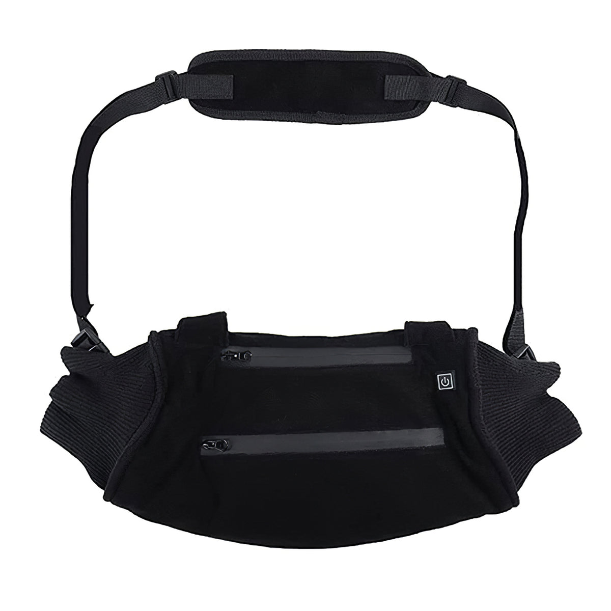 Electric Heated Hand Muff Hand Warmer Pouch Heated Waist Pouch for Winter with 3 Heating Levels Indoor Outdoor Machine Washable